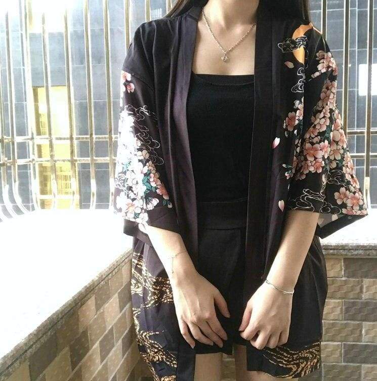 Veste Kimono Femme Carpe Koï Sakura-1.jpg