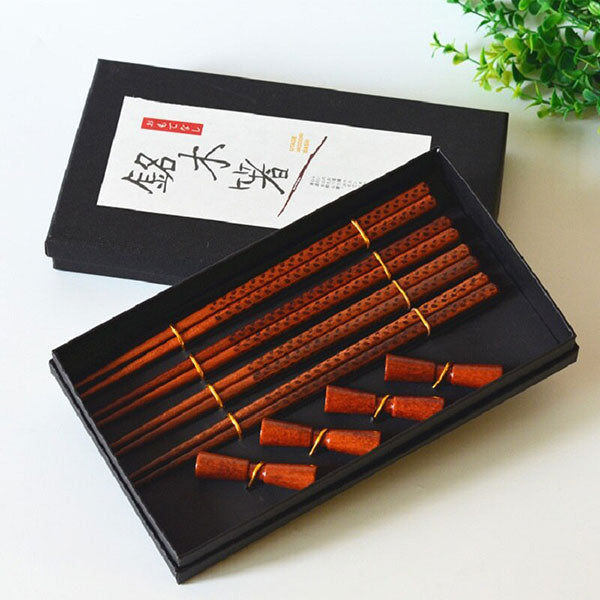 Coffret de Baguettes japonaises en bois foncé-6.jpg