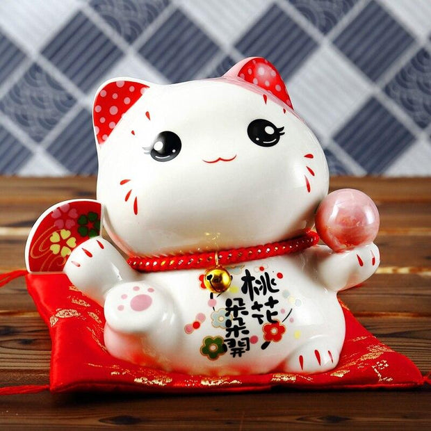 Tirelire Maneki Neko Kawaii amour