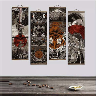 Tableau illustrations japonaises