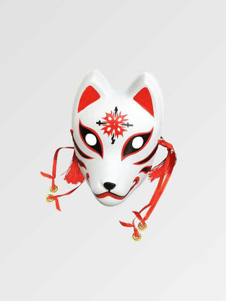 Masque renard japonais traditionnel