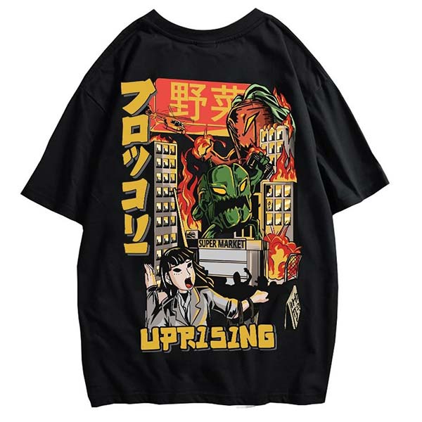 T-shirt japonais Yasai Attack-0.jpg
