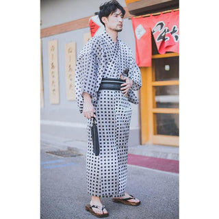 Kimono Japonais Blanc Moderne