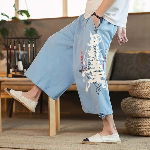 Pantalon pour homme ample motif japonais-3.jpg