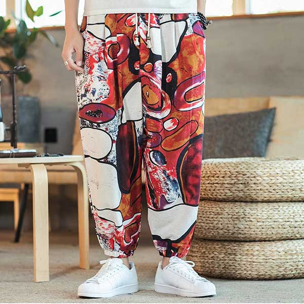 Pantalon japonais motifs abstraits colorés-1.jpg