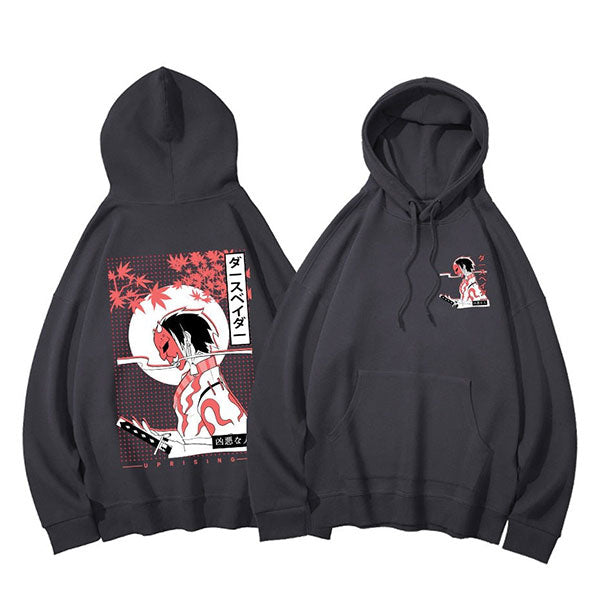 Sweat à capuche guerrier japonais-4.jpg