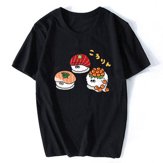 T-shirt japonais sushis kawaii