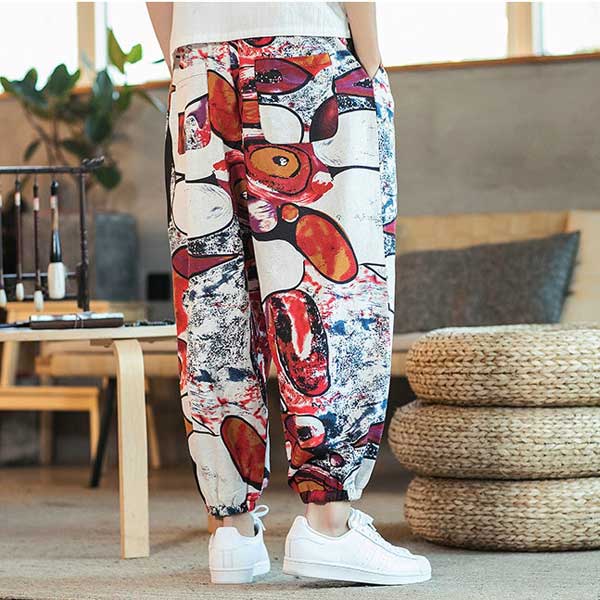 Pantalon japonais motifs abstraits colorés-2.jpg