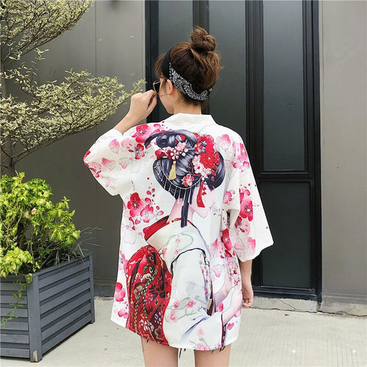 Veste Kimono Geisha Noir Rose-7.jpg