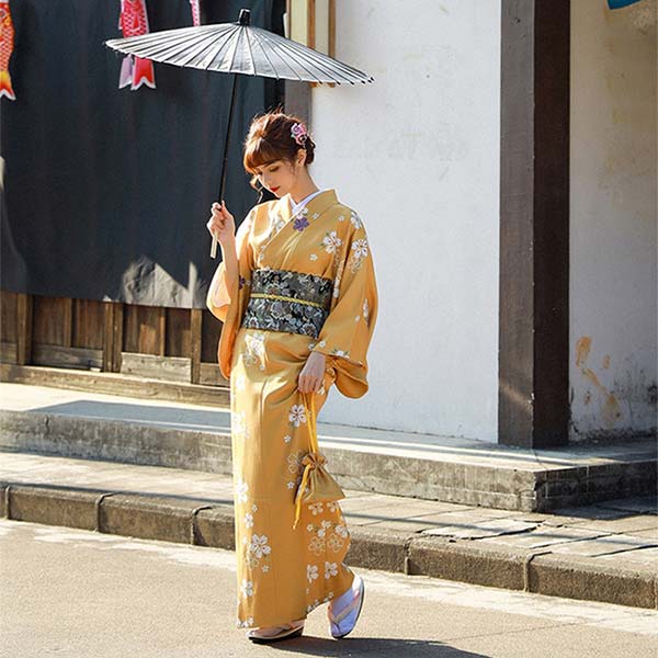 Kimono japonais jaune pour femme-2.jpg