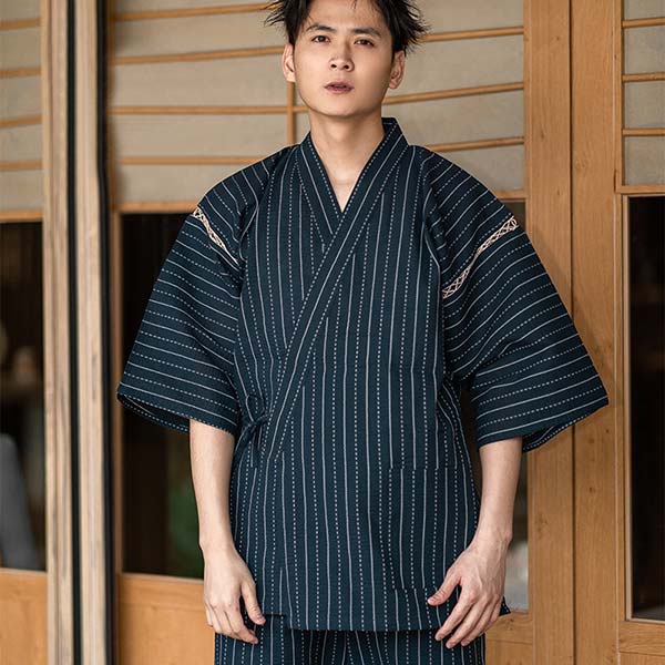 Jimbei pour homme motifs japonais