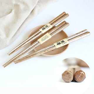 Baguettes en bois effet naturel
