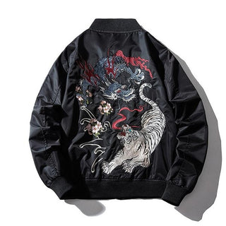Sukajan veste style bomber japonais Tora