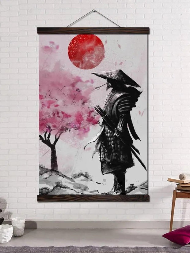Tableau japonais la voie du samouraï