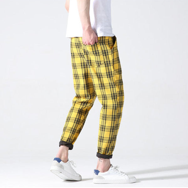 Pantalon style japonais à carreaux-3.jpg