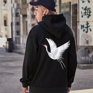 Sweat grue japonaise