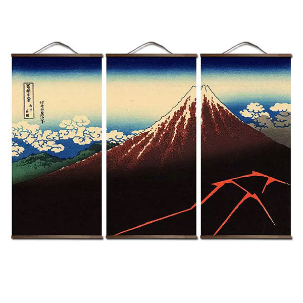 Tableau japonais estampe Mont Fuji
