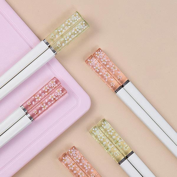 Baguettes japonaises fleurs de sakura