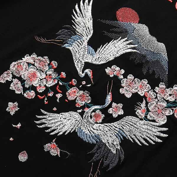 T-shirt japonais lucky grues-2.jpg