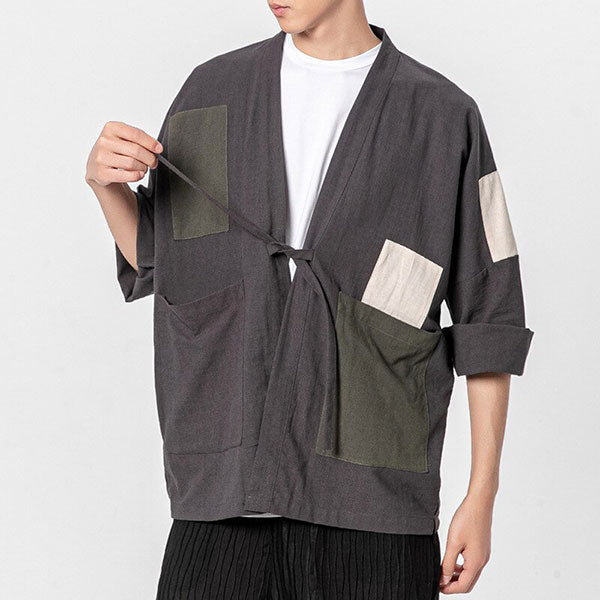 Veste Kimono Homme Motifs Géométriques-5.jpg
