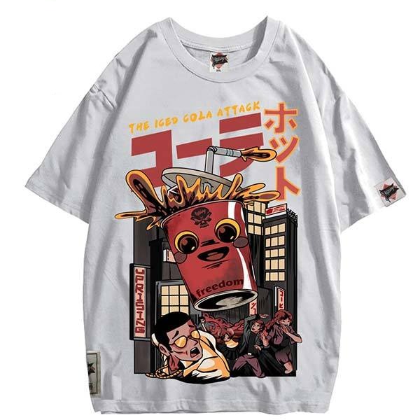T-shirt japonais Cola attack-2.jpg